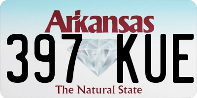 AR license plate 397KUE