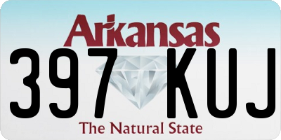 AR license plate 397KUJ