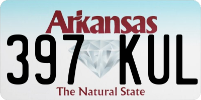 AR license plate 397KUL