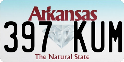 AR license plate 397KUM