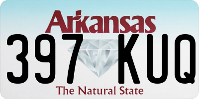 AR license plate 397KUQ