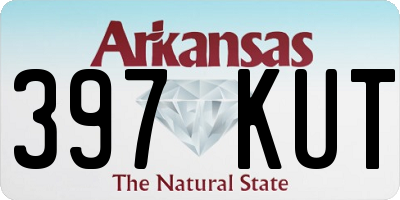 AR license plate 397KUT