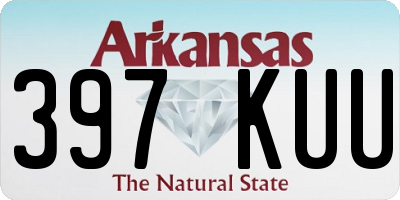 AR license plate 397KUU