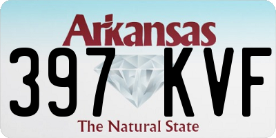AR license plate 397KVF