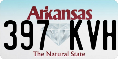 AR license plate 397KVH