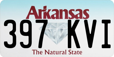 AR license plate 397KVI