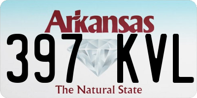 AR license plate 397KVL