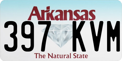AR license plate 397KVM