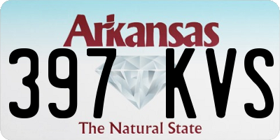 AR license plate 397KVS