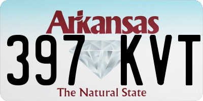 AR license plate 397KVT