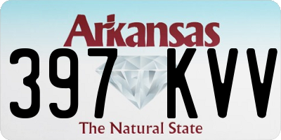 AR license plate 397KVV