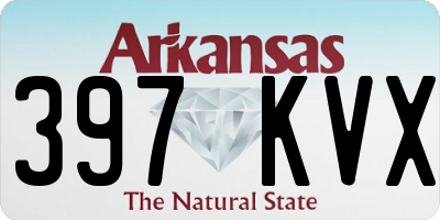 AR license plate 397KVX