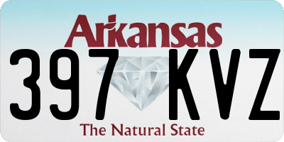 AR license plate 397KVZ