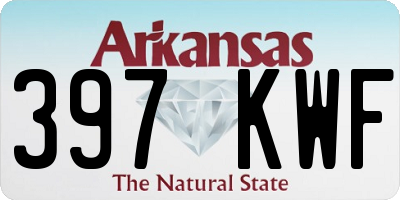 AR license plate 397KWF