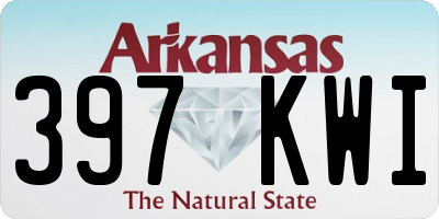 AR license plate 397KWI