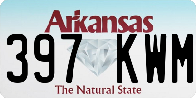 AR license plate 397KWM