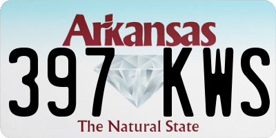 AR license plate 397KWS