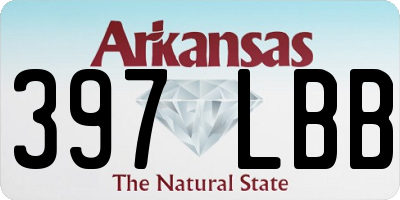 AR license plate 397LBB