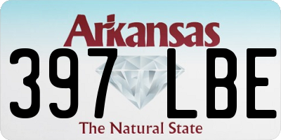AR license plate 397LBE