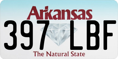 AR license plate 397LBF