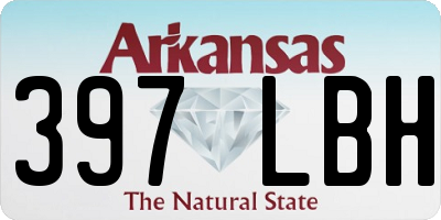 AR license plate 397LBH