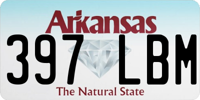 AR license plate 397LBM