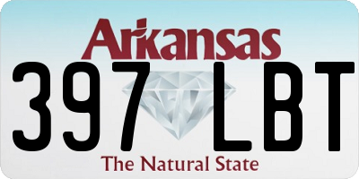AR license plate 397LBT