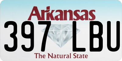 AR license plate 397LBU