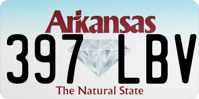 AR license plate 397LBV