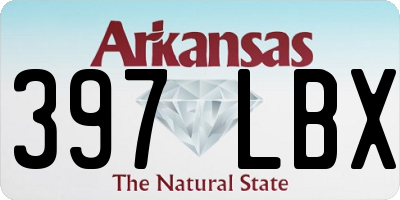 AR license plate 397LBX