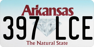 AR license plate 397LCE