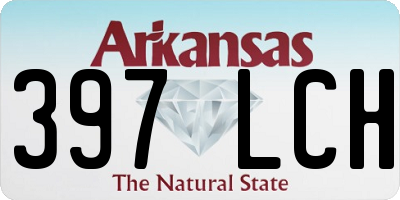 AR license plate 397LCH