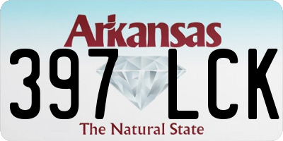 AR license plate 397LCK