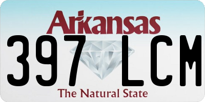 AR license plate 397LCM