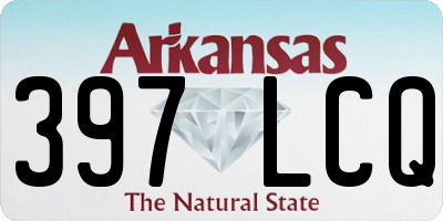 AR license plate 397LCQ