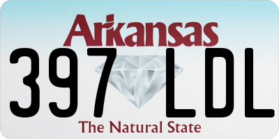 AR license plate 397LDL