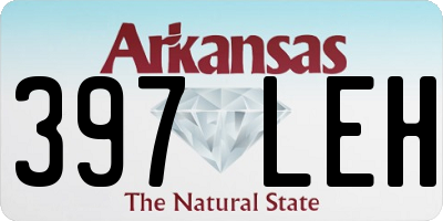 AR license plate 397LEH