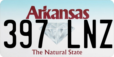 AR license plate 397LNZ