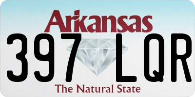 AR license plate 397LQR