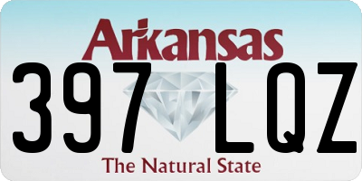 AR license plate 397LQZ
