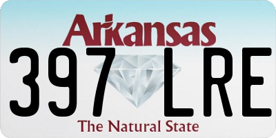 AR license plate 397LRE