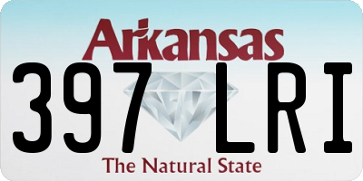 AR license plate 397LRI