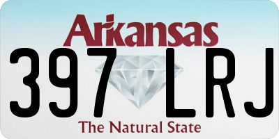 AR license plate 397LRJ