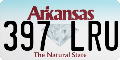 AR license plate 397LRU