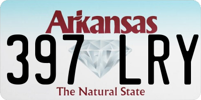 AR license plate 397LRY