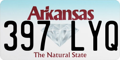 AR license plate 397LYQ