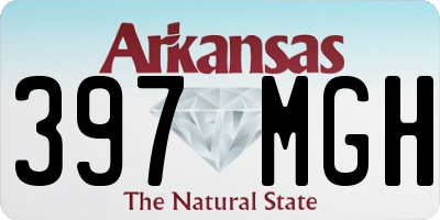 AR license plate 397MGH