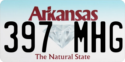 AR license plate 397MHG