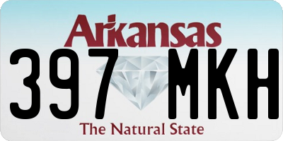AR license plate 397MKH