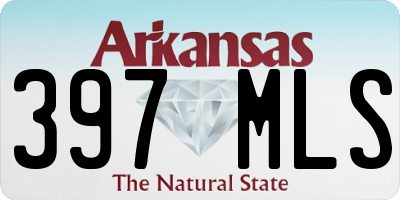 AR license plate 397MLS
